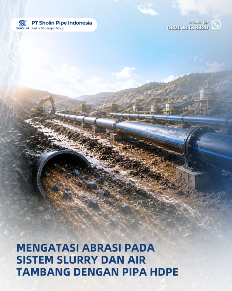 Cara Mengatasi Abrasi dengan Pipa HDPE